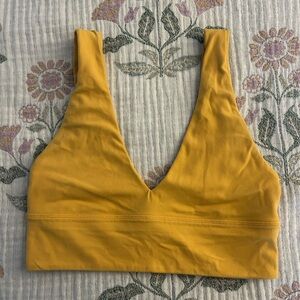 lululemon athletica Yellow Sports Bra